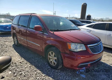 2012 Chrysler Town & Country Touring из США, поврежденный, VIN 2C4RC1BG5CR258779